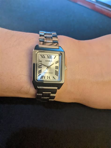 cartier tank dupe casio|best cartier tank homage watch.